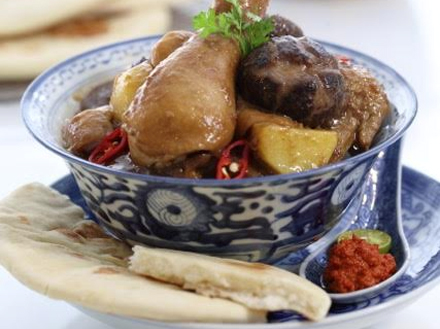 Ayam Pong Teh with Mission Naan